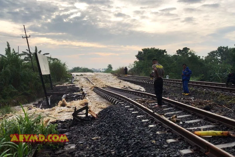 KAI Targetkan Pemulihan Jalur Terdampak Banjir di Grobogan Rampung 5 Februari