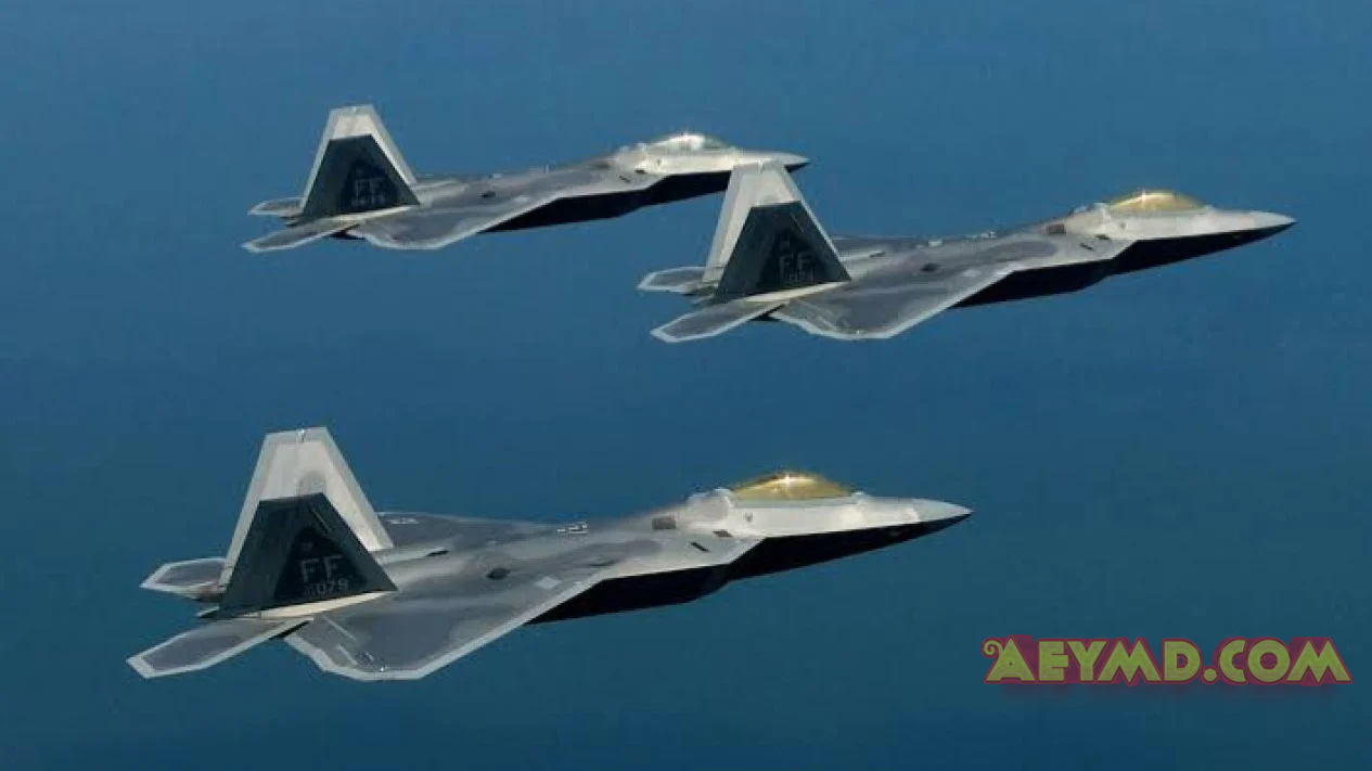 Di Tengah Ketegangan dengan Rusia, AS Kerahkan 24 Jet Tempur Siluman F-22 dalam Manuver Elephant Walk