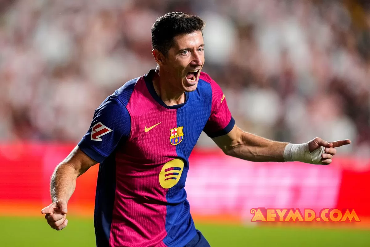 Lewandowski Pecahkan Rekor Gol di Barcelona dan Bersaing Raih Sepatu Emas